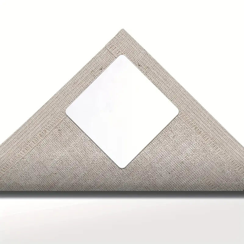 Carpet Pad Clips — Non-Slip Rug Gripper Clips for Area Rugs & Carpet Mats (4-Pack)